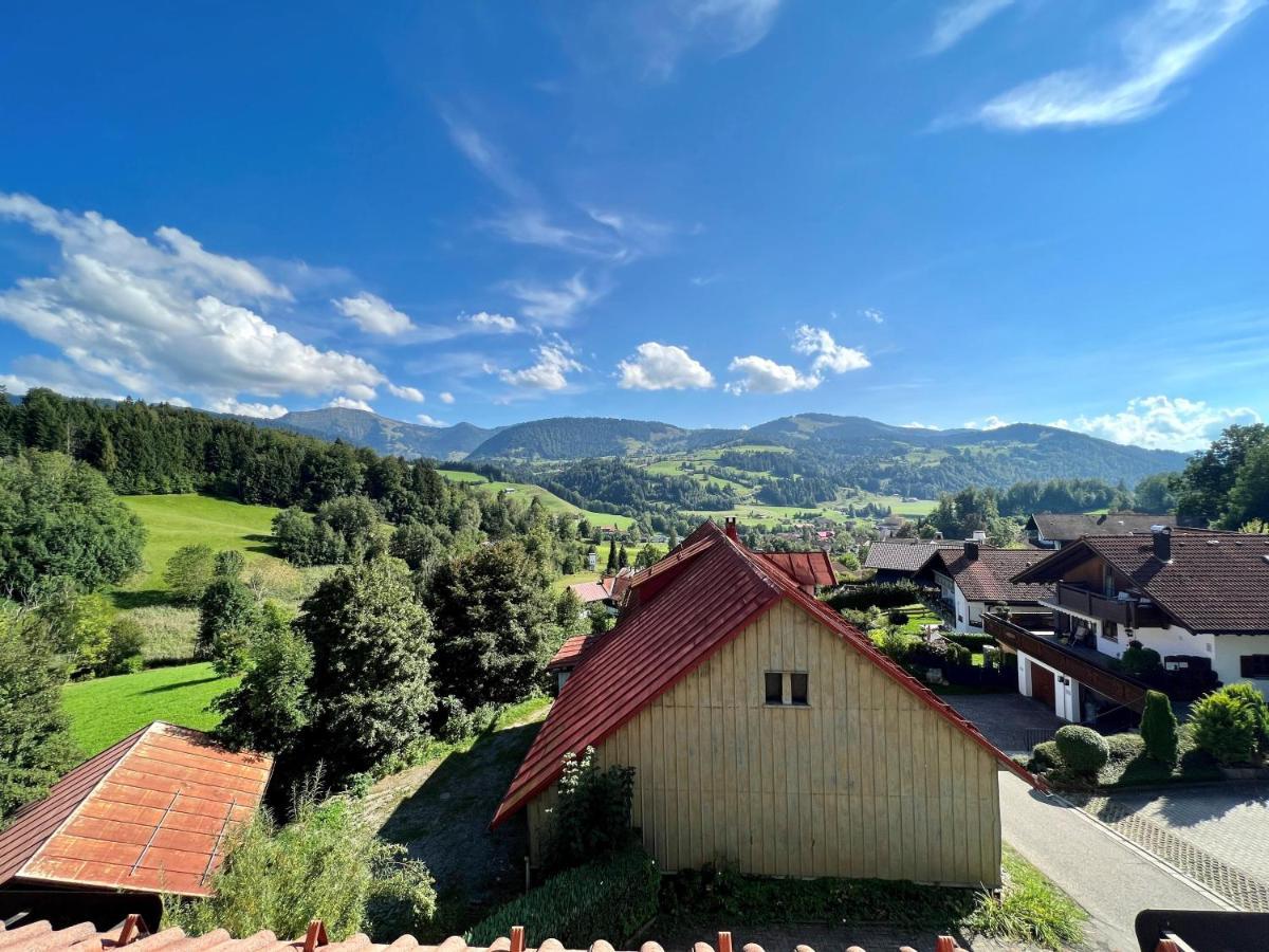 Alpenliebe-Mit Bergblick Apartment Oberstaufen Bagian luar foto